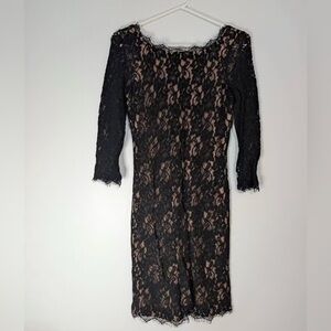 Aritzia T.Babaton women Black Lace Dress
3/4 Sleeves
Size 0